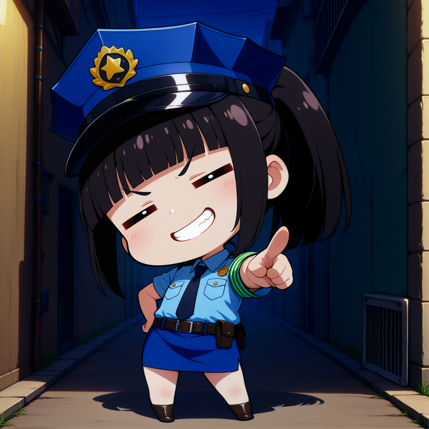 お縄を頂戴しろ～ | の人気AIイラスト・グラビア