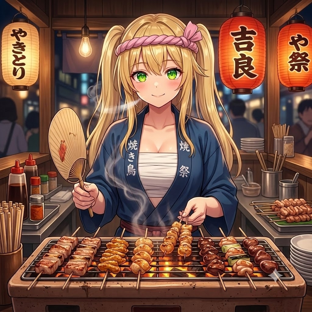 QILINちゃんの屋台