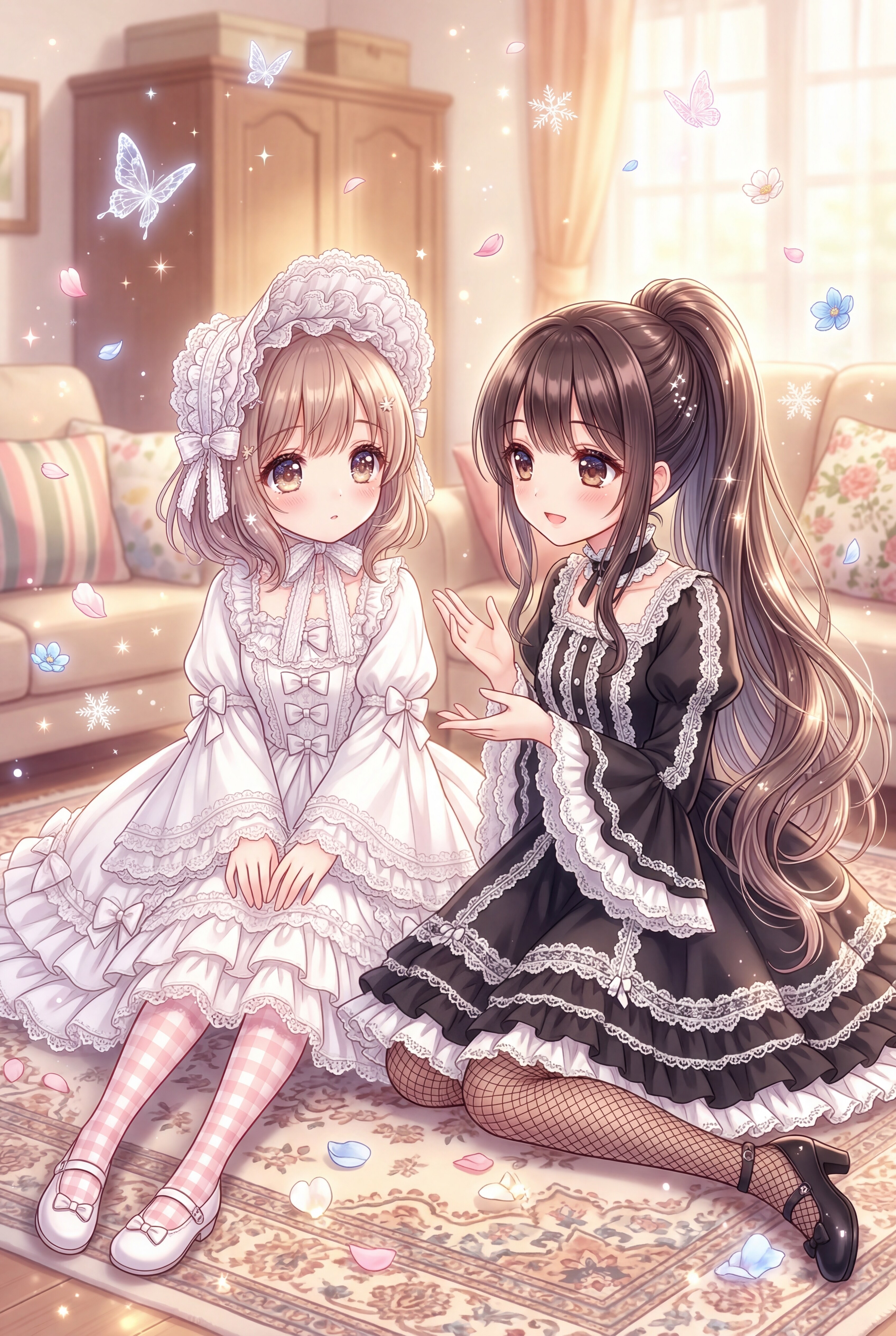 静寂の間に咲く調べ | の人気AIイラスト・グラビア