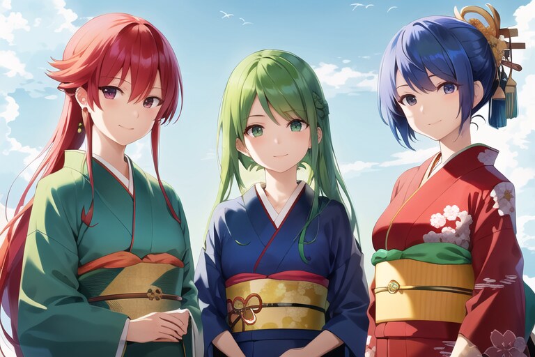 複数人の描き分け研究回
