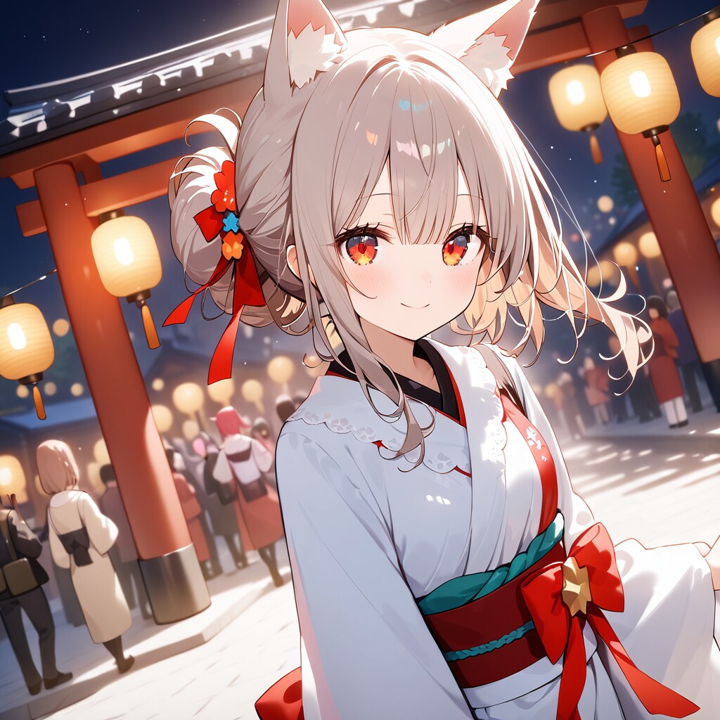 お祭り好きのお狐ちゃんその2