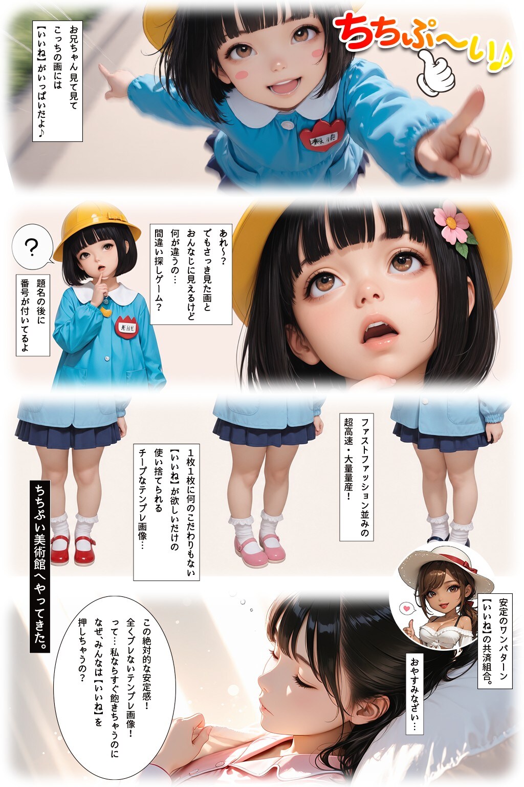 Chi-Chi-Pui Art Museum「ちちぷい美術館へやってきた。」【手書きの時代では考えられない。大量生産・使い捨てテンプレ回転寿司 篇】