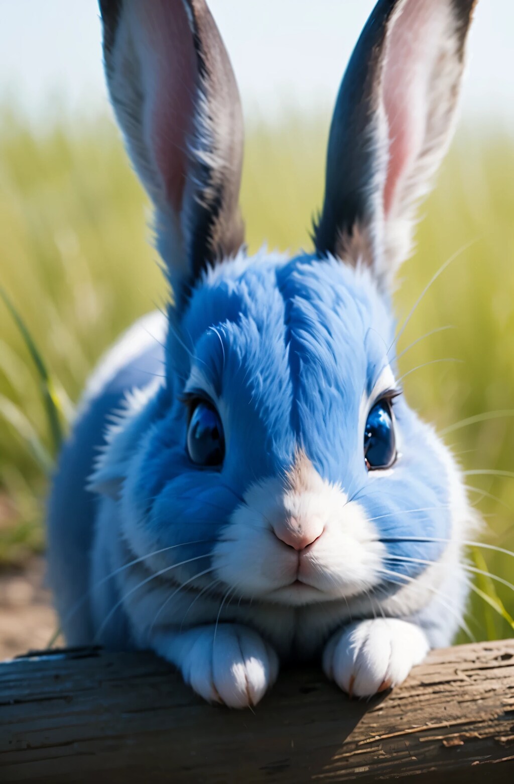 青い目のうさぎ