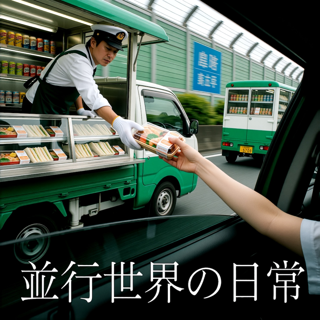 高速道路の移動販売【並行世界の日常】