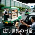 高速道路の移動販売【並行世界の日常】 2枚目