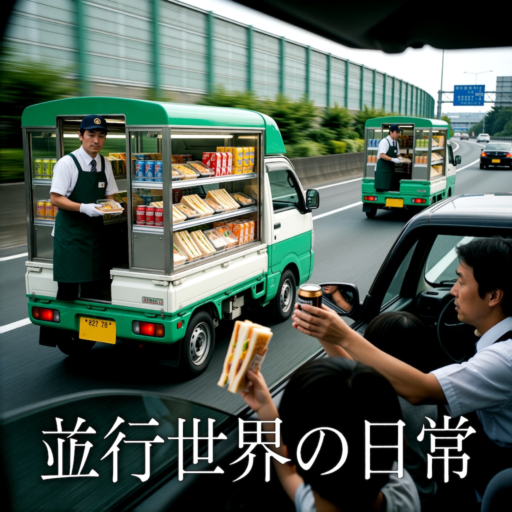 高速道路の移動販売【並行世界の日常】