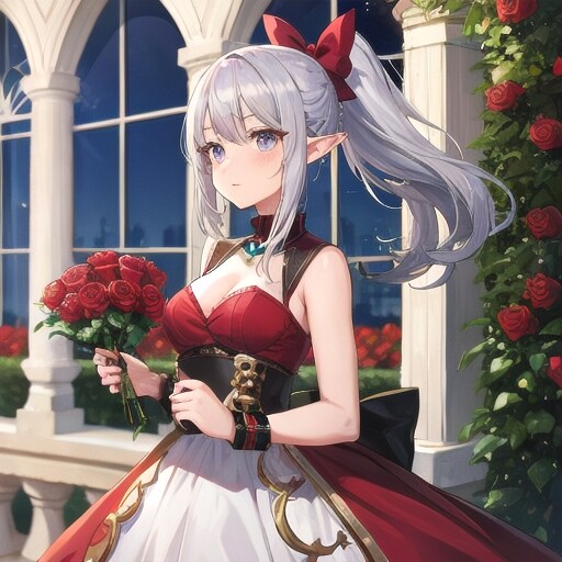 この薔薇はあげませんよ
