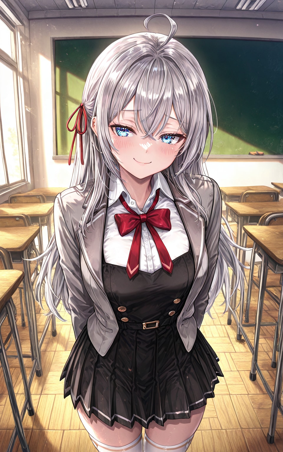 からかってくるアーリャさん | の人気AIイラスト・グラビア