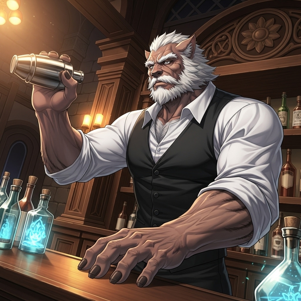 獣人ギルドマスター