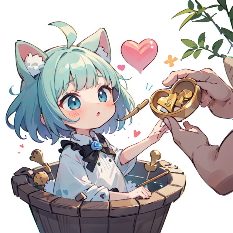 宝島で宝をもらう
