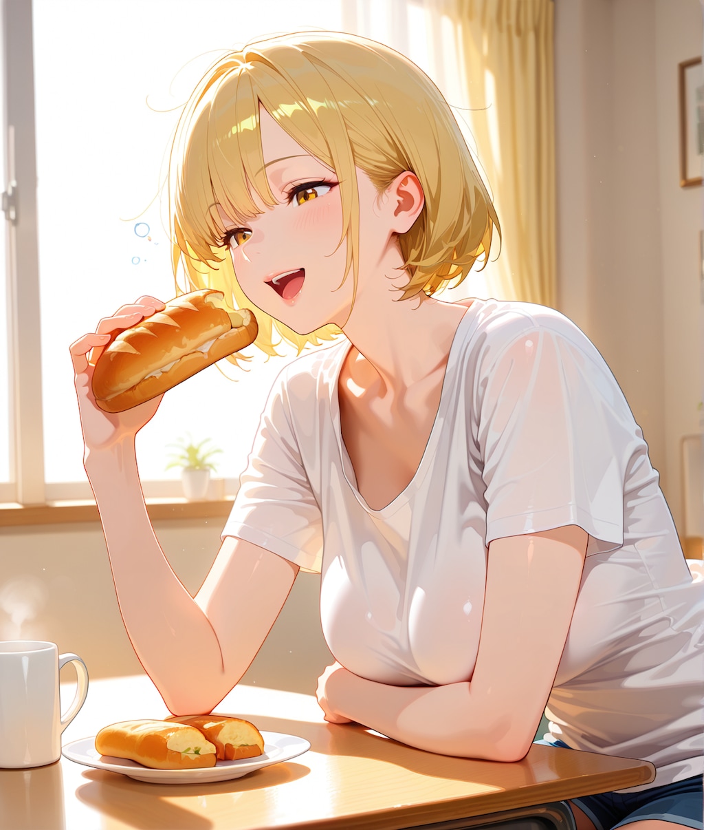 咲｜朝ごはん！💕