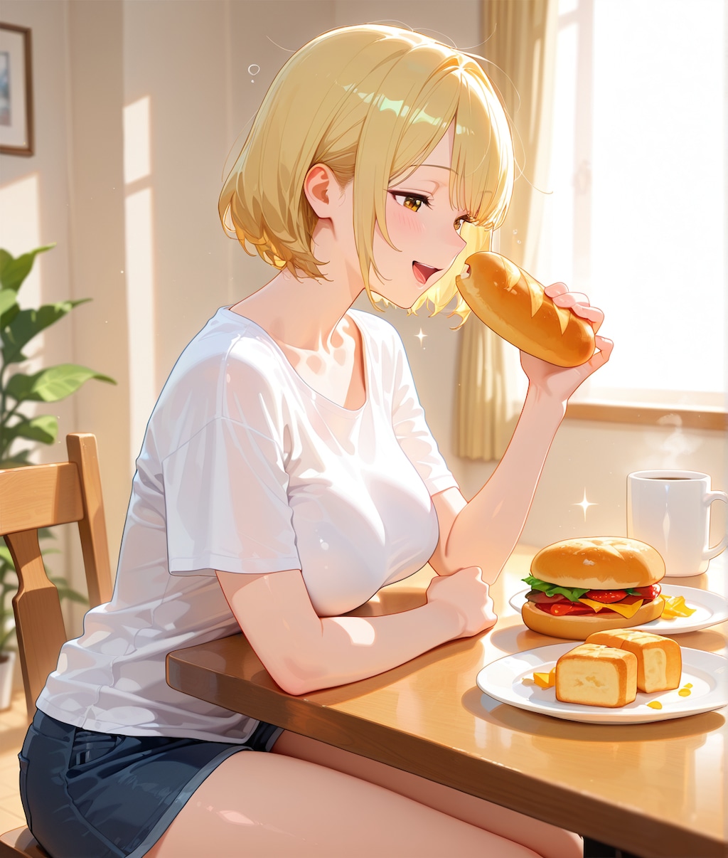 咲｜朝ごはん！💕