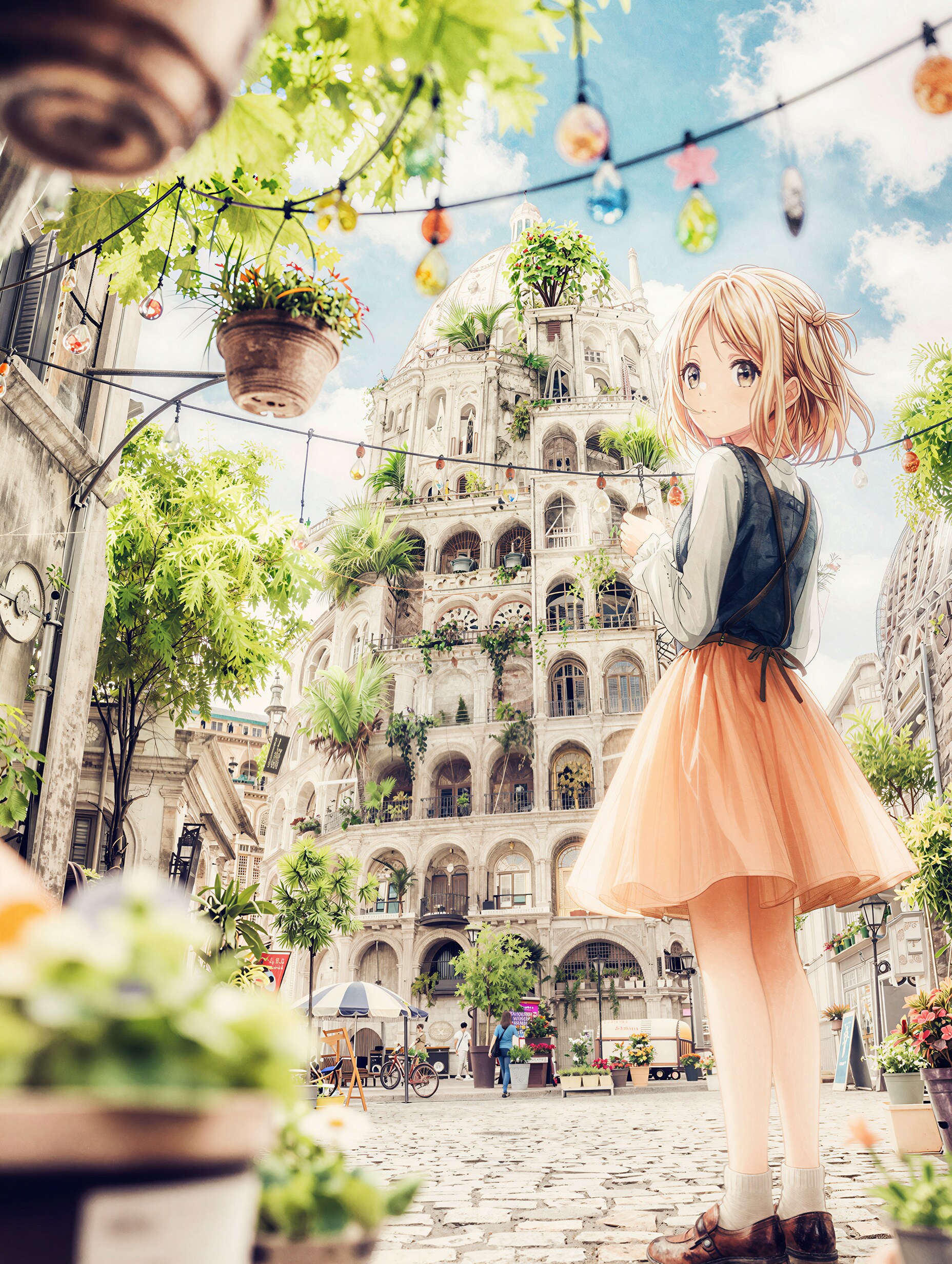 光と葉陰のあいだ | の人気AIイラスト・グラビア