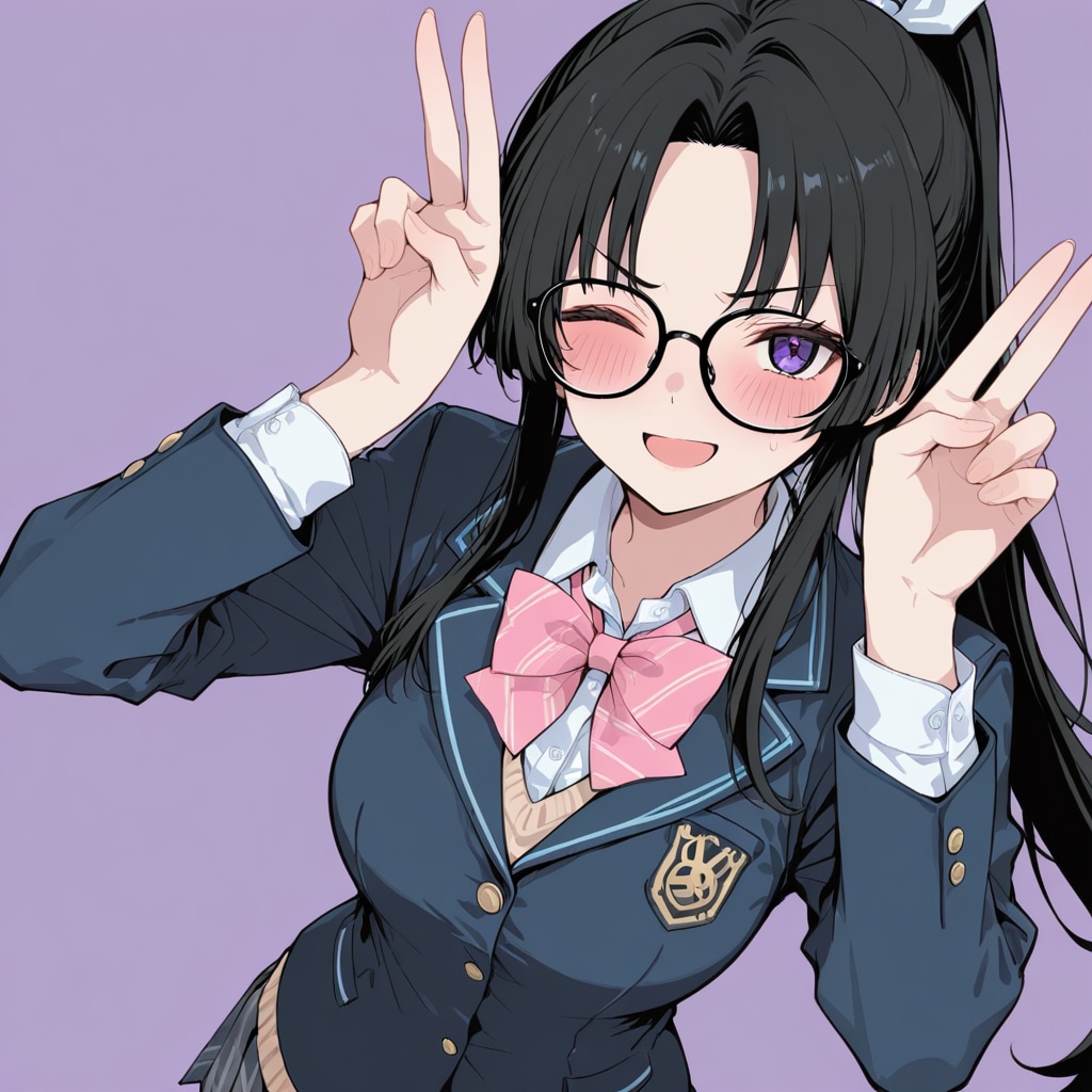 はっぴーウサピース✌️ | の人気AIイラスト・グラビア