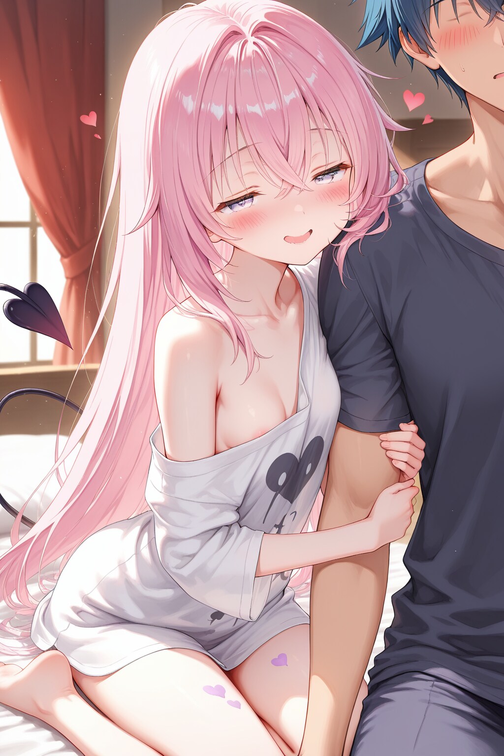 もう少し寝てよーよ、お兄さん…