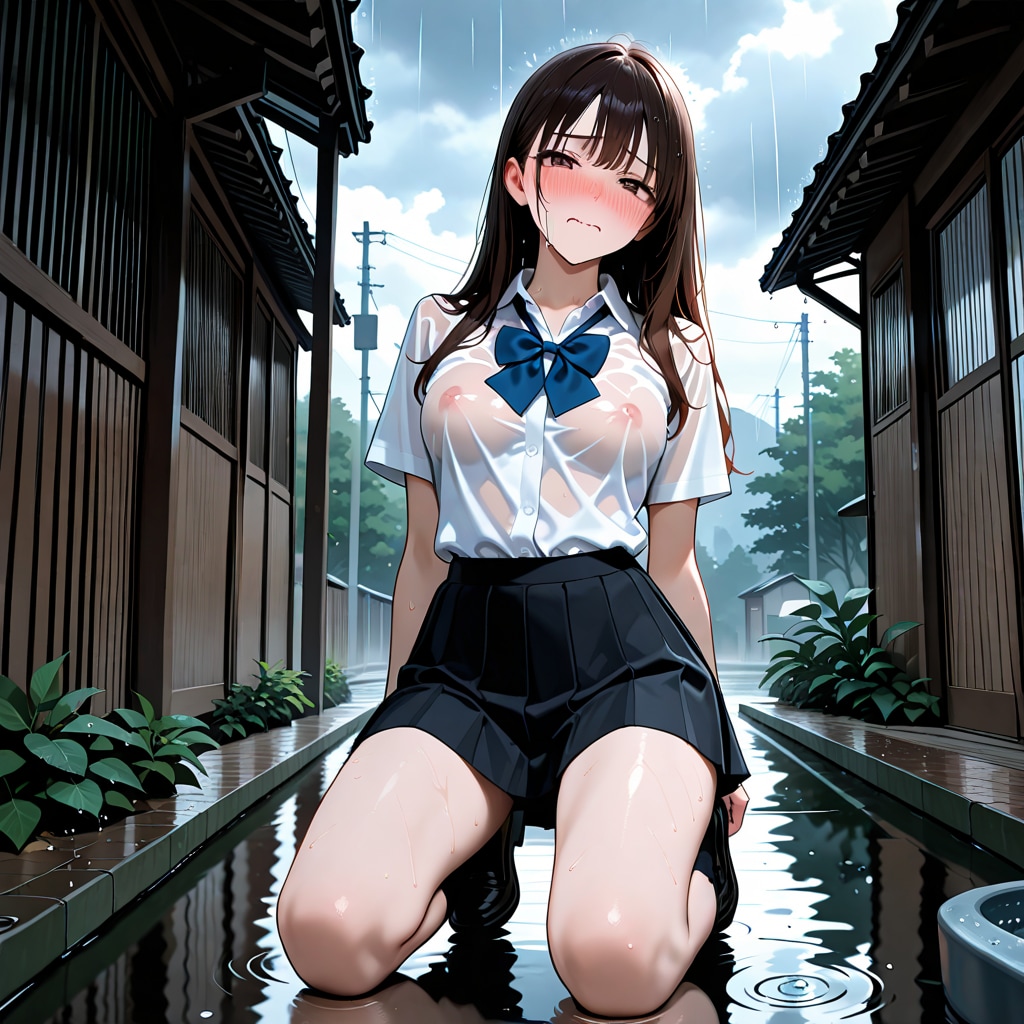 早く着替えたい…