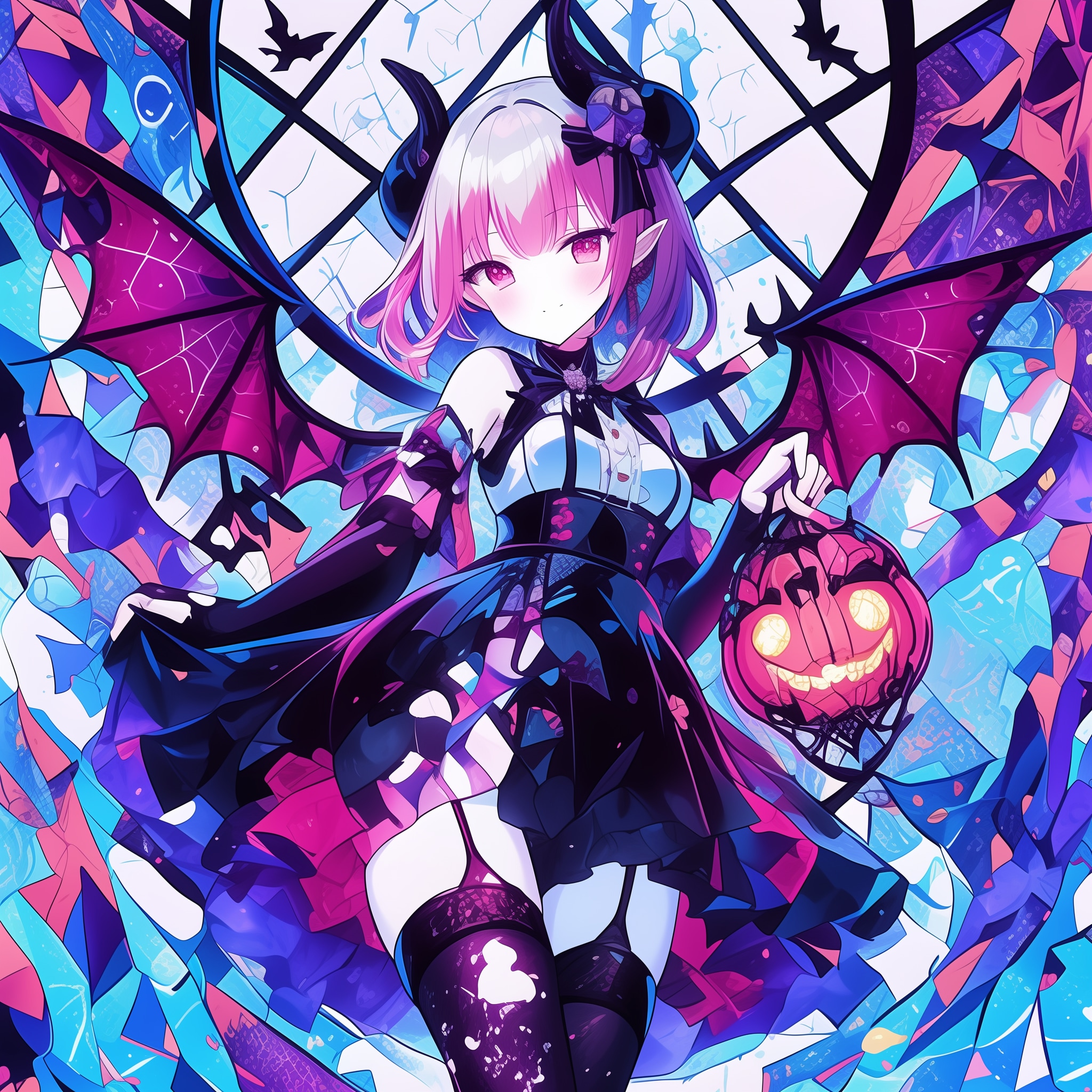 ハロウィン・デビルガール  お菓子くれなきゃイタズラしちゃうぞ‼️ | の人気AIイラスト・グラビア