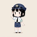 婦警さんのコスプレしてみる 3枚目