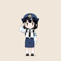 婦警さんのコスプレしてみる 4枚目