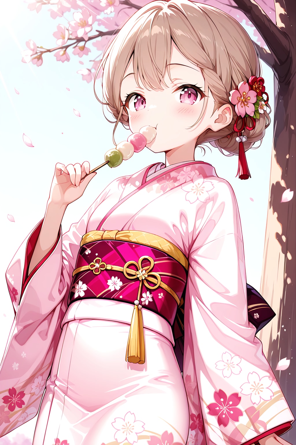 桜色のお裾分け