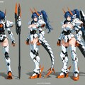 特に意味のないメカ娘設定画 2枚目