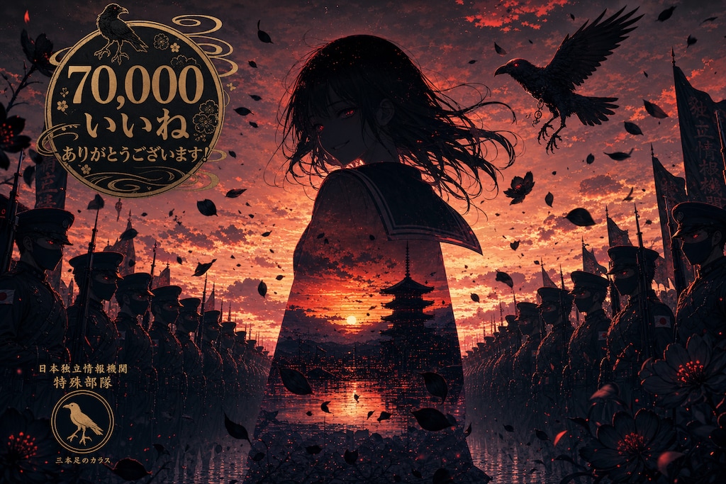 御礼　70,000 いいね頂きました!