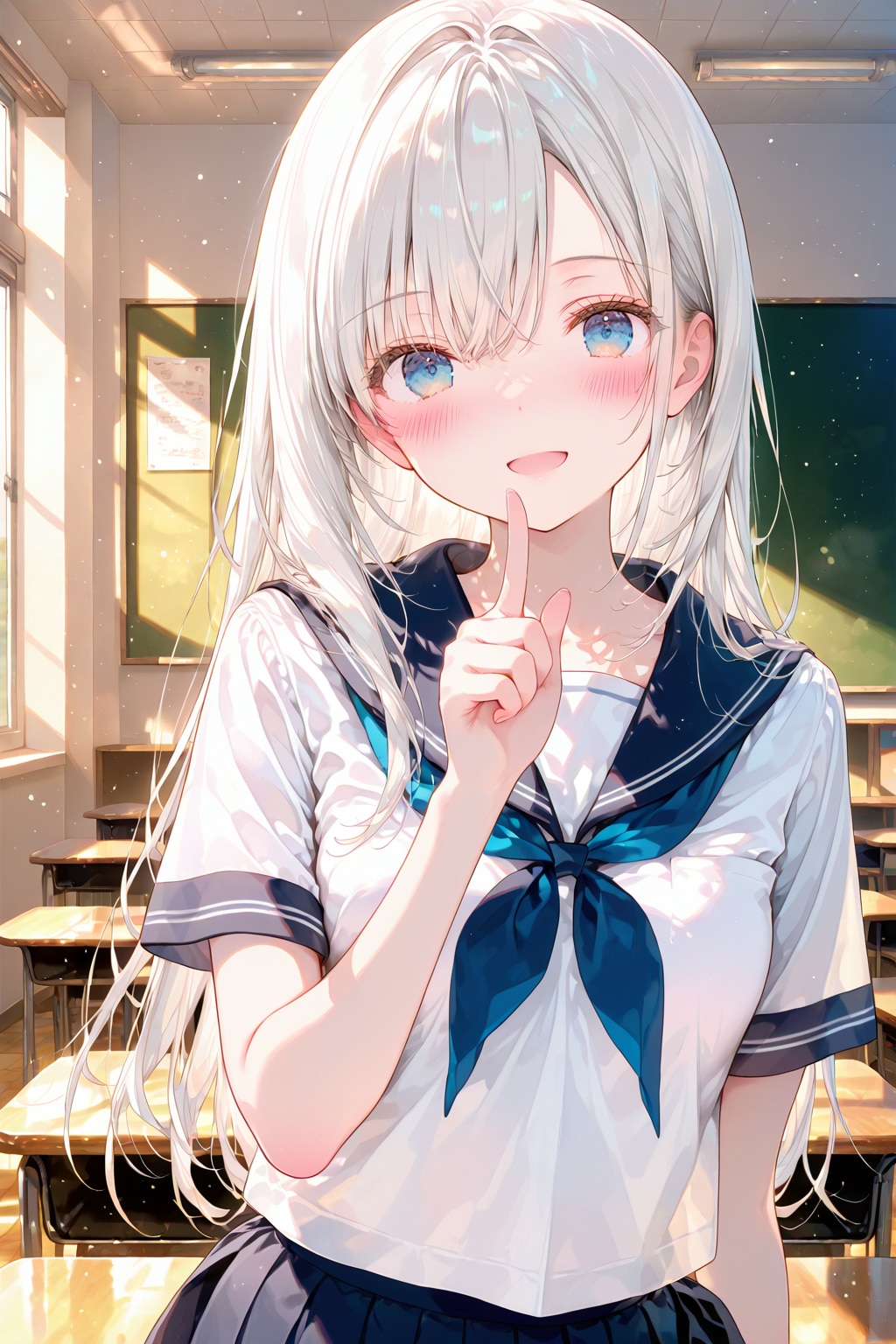 二人だけの秘密 | の人気AIイラスト・グラビア