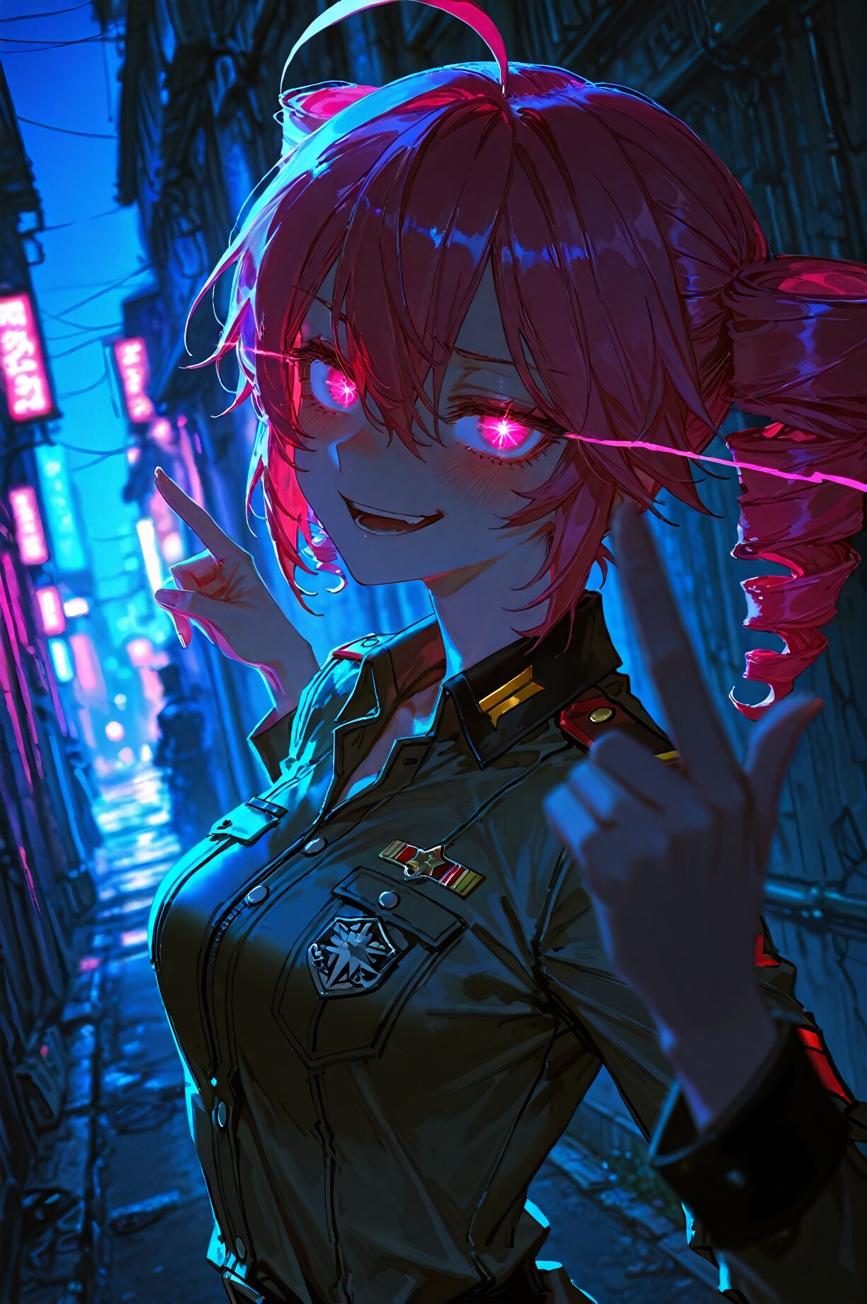 重音テト 路地裏