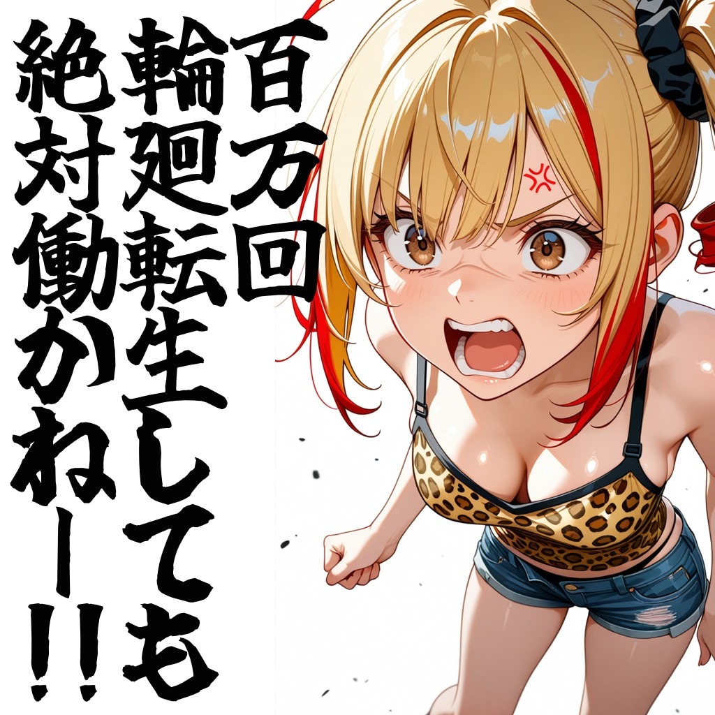 働かねー!!