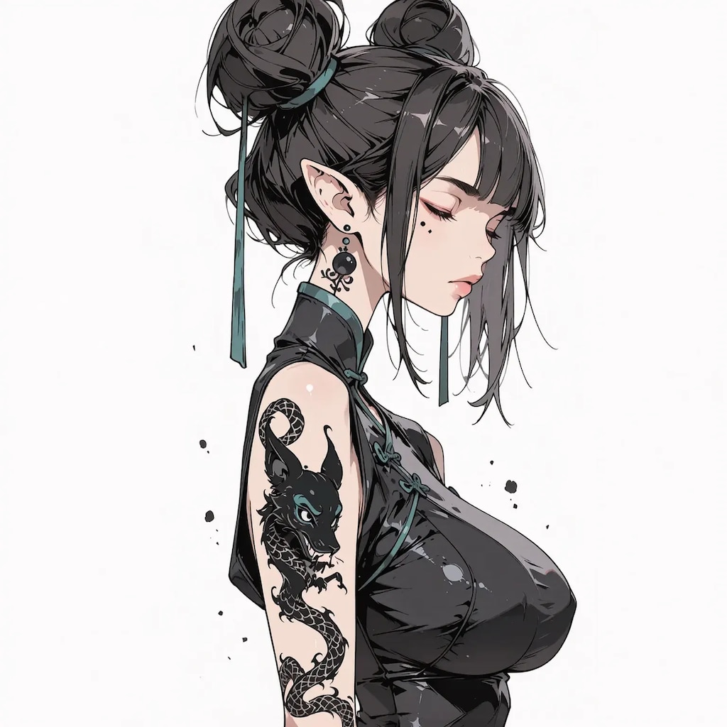 ドラゴン🐉タトゥー