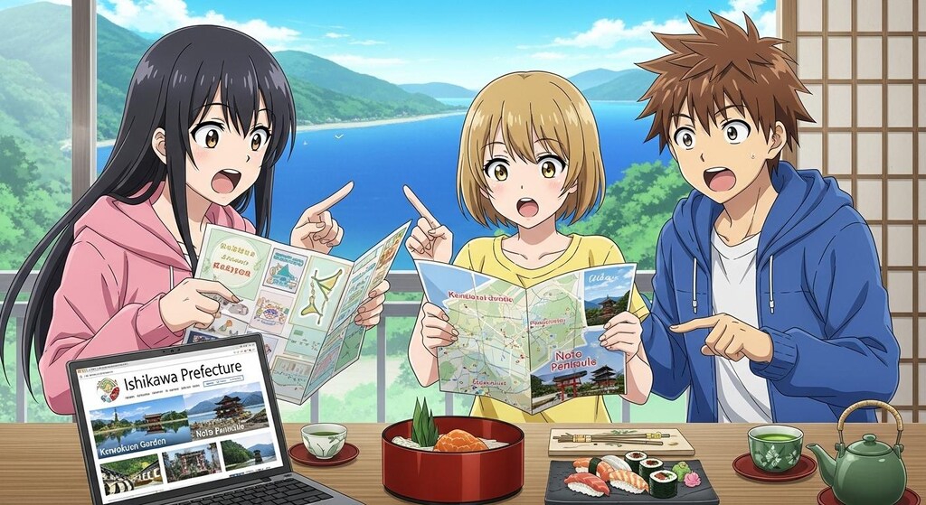 石川県のなかをしらべた