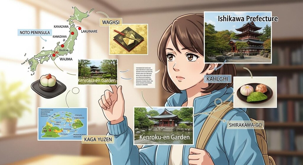 石川県のなかをしらべた