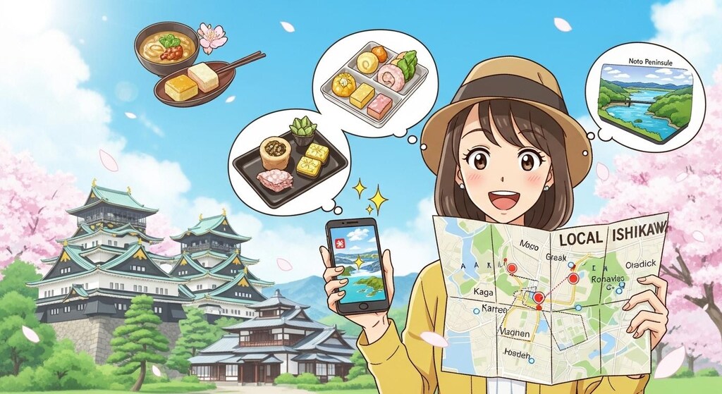 石川県のなかをしらべた