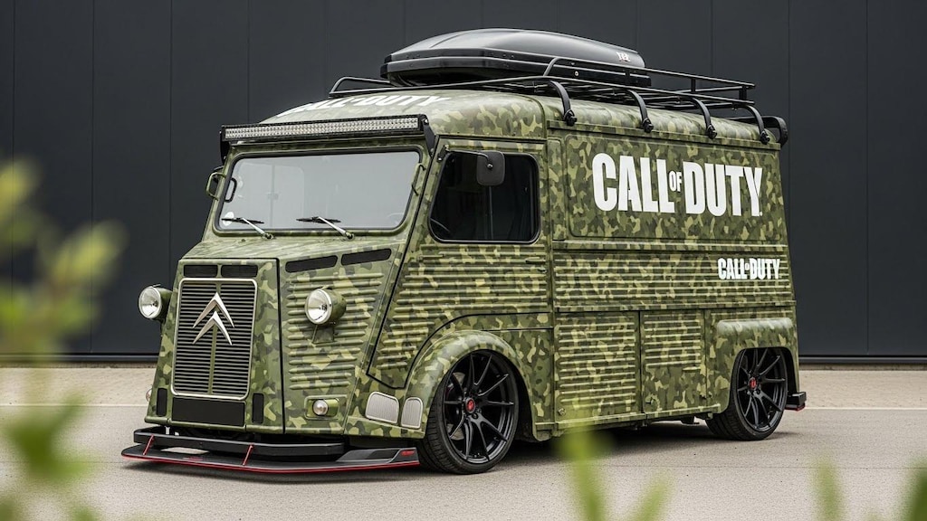 コールオブデューティーシトロエンバン