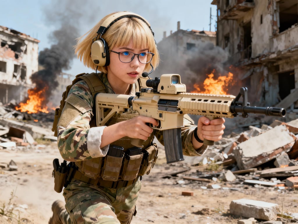 おかっぱ突撃(リアル版／Seedreamお試し)