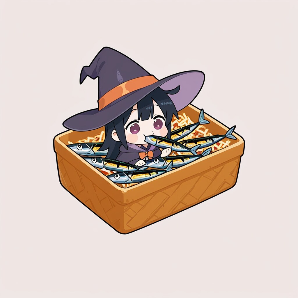 秋刀魚と魔女 | の人気AIイラスト・グラビア