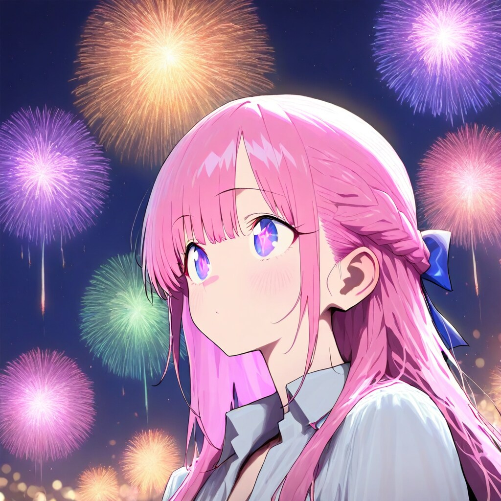 3周年記念お祝い花火