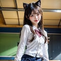 猫耳JK 7枚目
