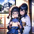 スジ和服エチオリキャラちゃん百合もあり 8枚目