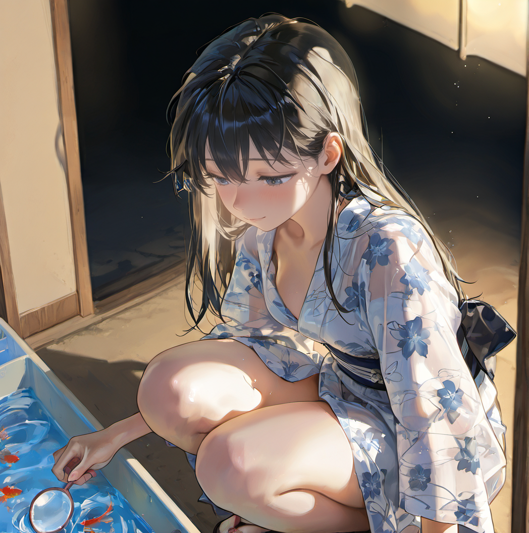 金魚すくい