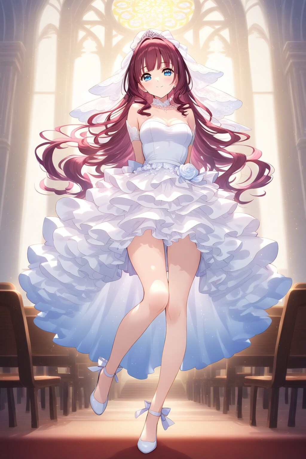 花婿が、まだ、来ない...。