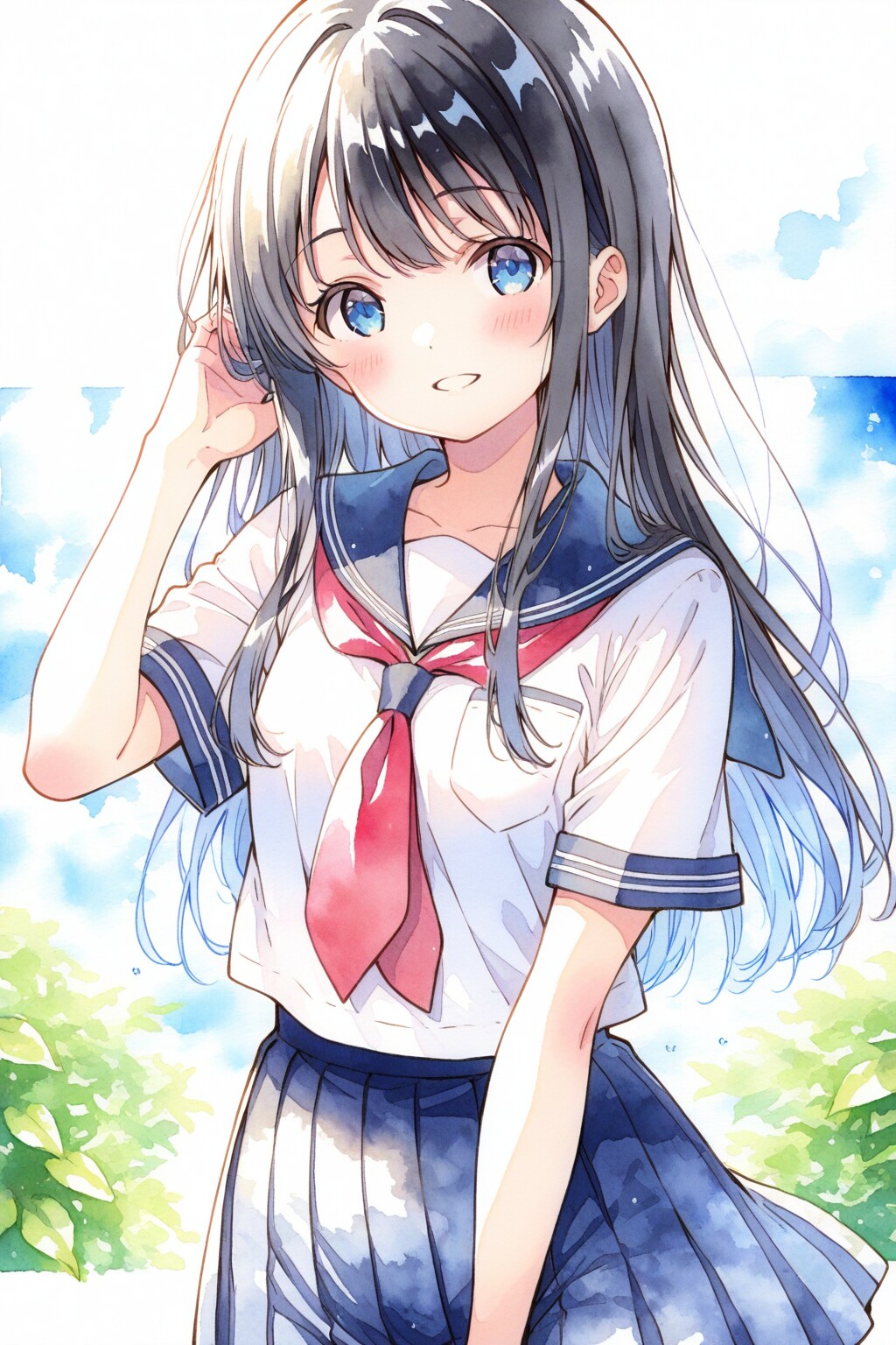 夏の少女