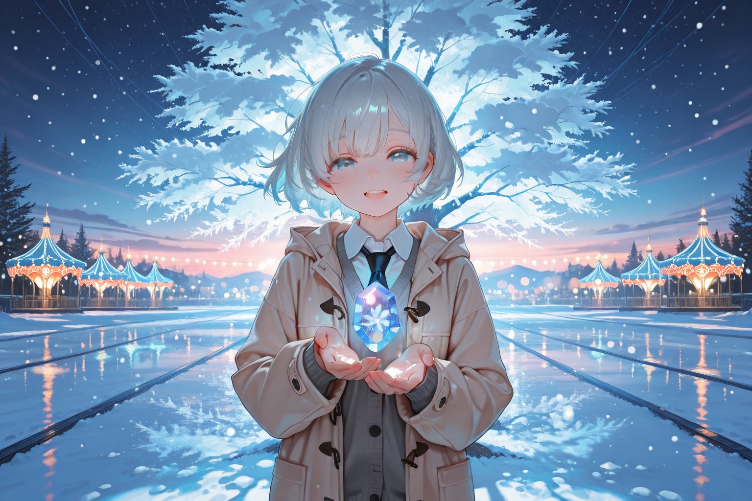 氷乃精　　　制服191 | の人気AIイラスト・グラビア