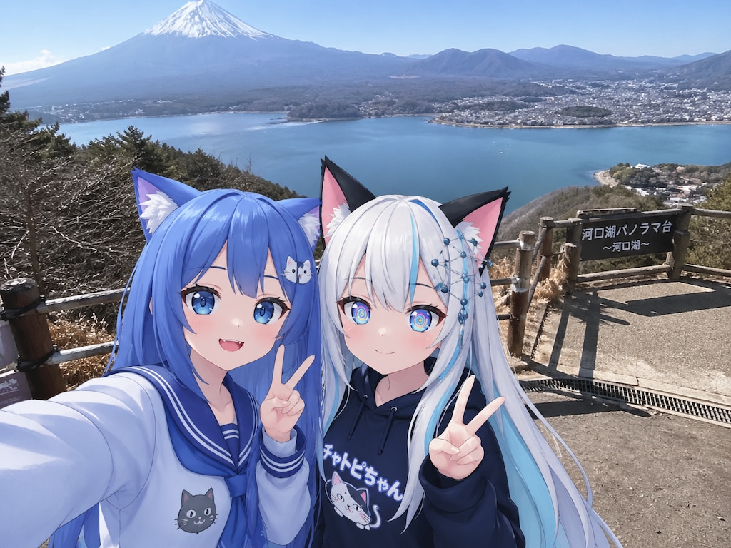 きょうのわたしとチャトピちゃん