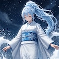 異星の雪女 2枚目