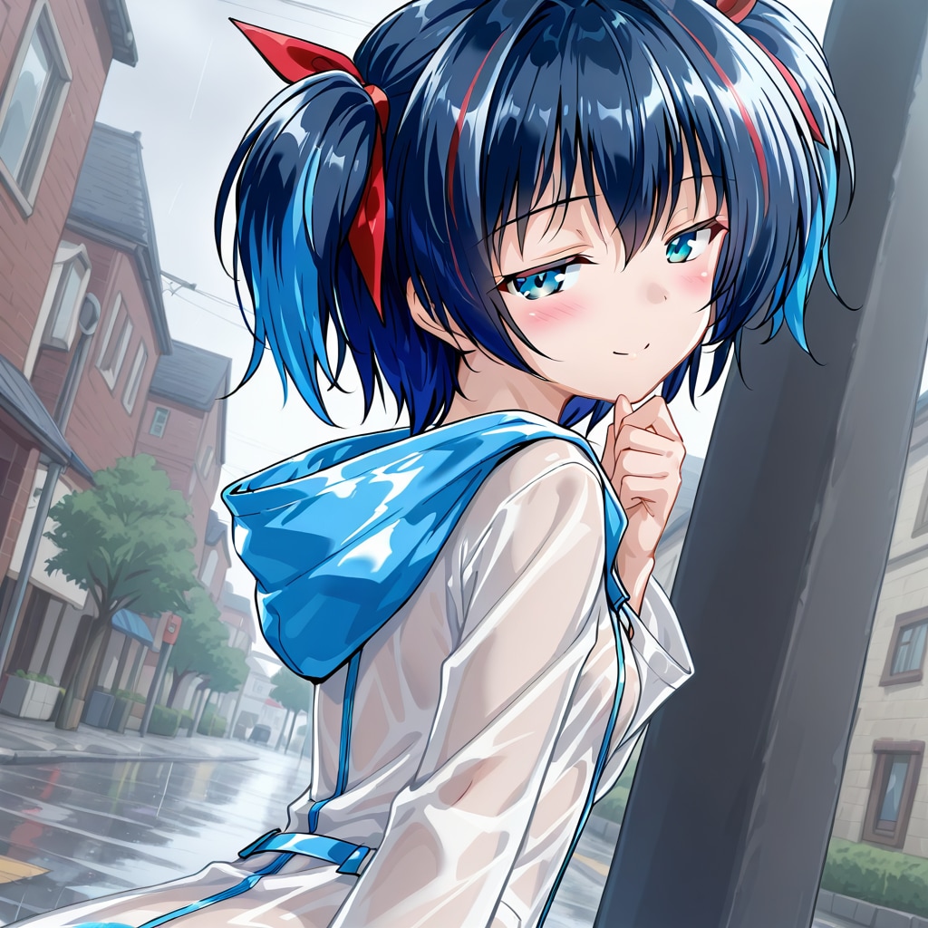 雨の子あこちゃん | の人気AIイラスト・グラビア