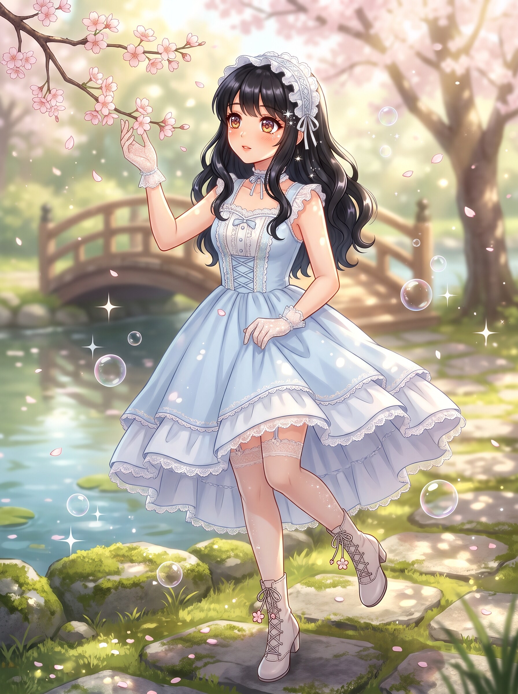桜縁の麗影