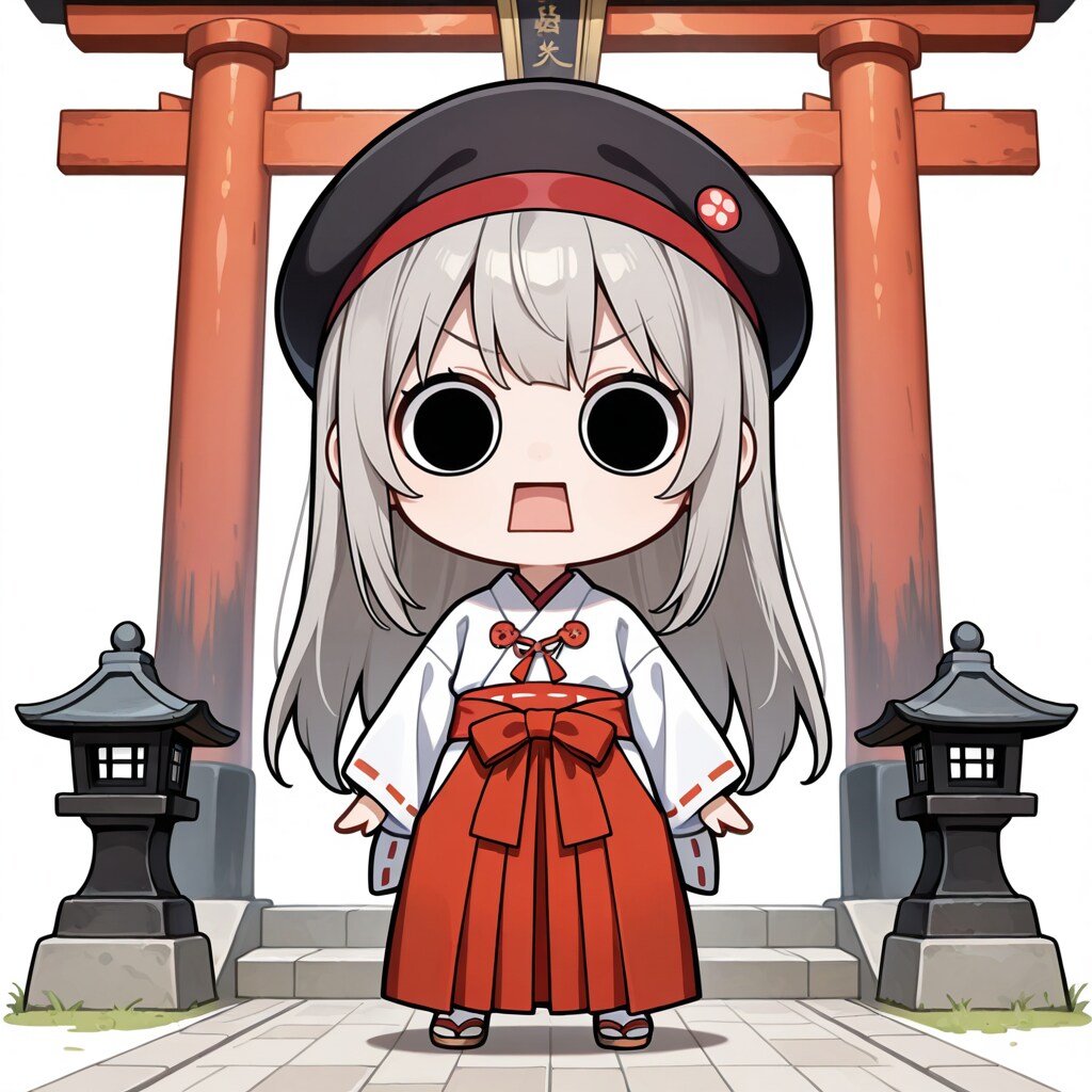 巫女えらいこっちゃ嬢 | の人気AIイラスト・グラビア