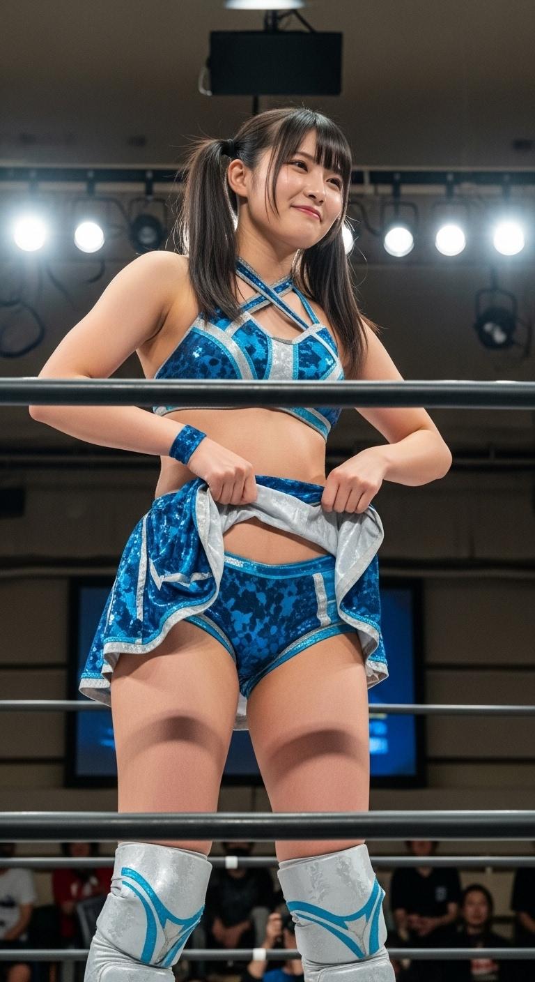 アイドル女子プロレスラー MIKURUの有料ファンサービス①　3/10