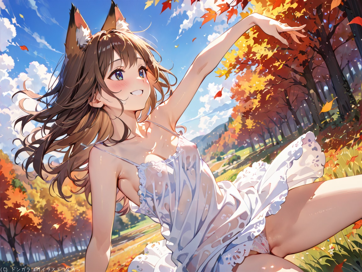 【AIイラスト美少女画像集 FOX GIRL(2) アリーチェ（Alice）】